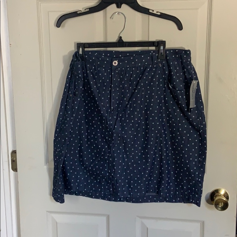 Catherine’s Brand New SET skirt and button down